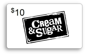 $10 @ Cream & Sugar Bakery